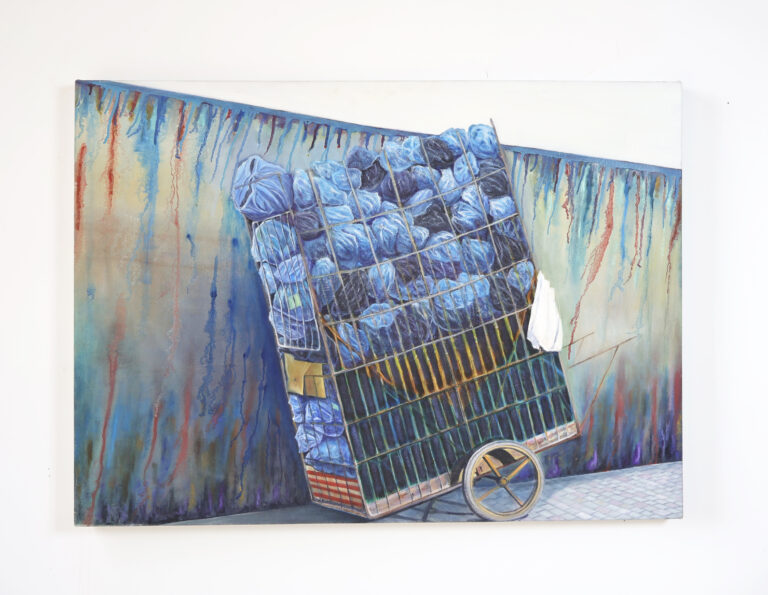 Sem título, óleo s/ tela 80X112 cm, 2019