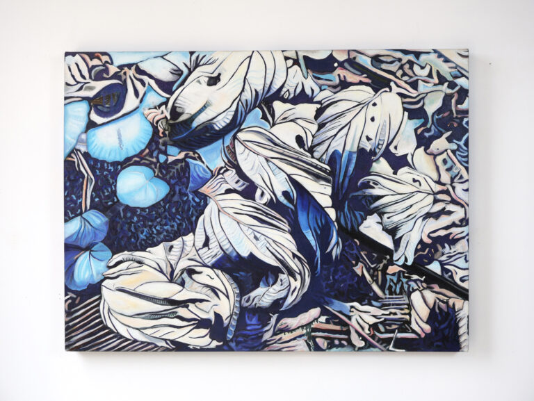 Embauba I, Óleo s/ tela 80X100 cm, 2021