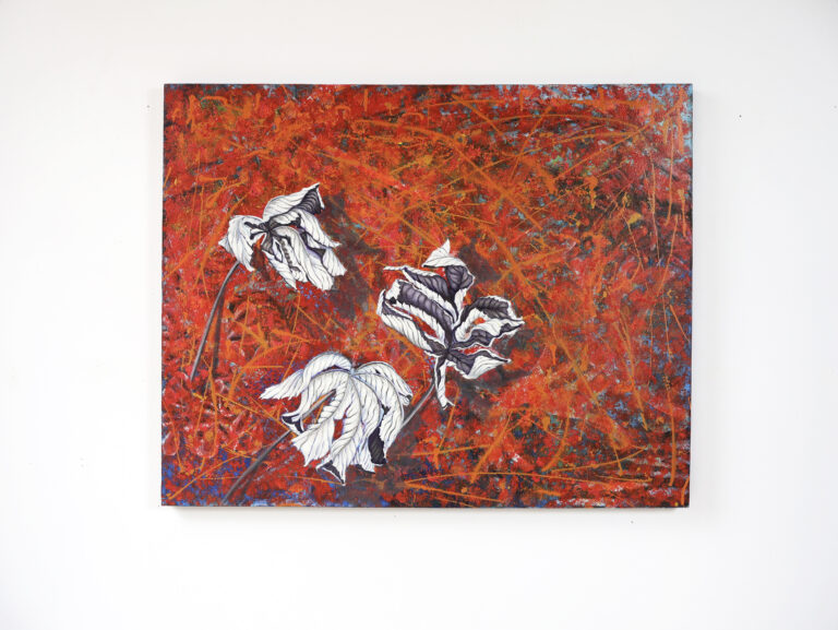 Embauba, Óleo s/ tela 80X100 cm, 2021